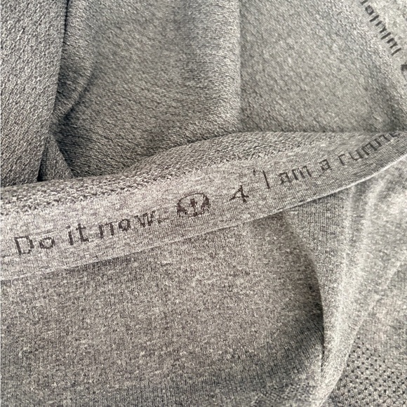 Gray Lululemon Swiftly Tech Long Sleeve - Picture 6 of 6